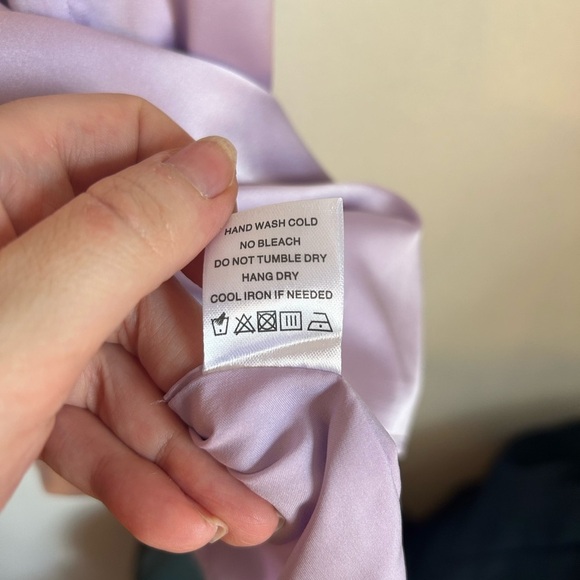 NWOT MORE TO COME Jessica Mini Dress in Lavender - Picture 4 of 7